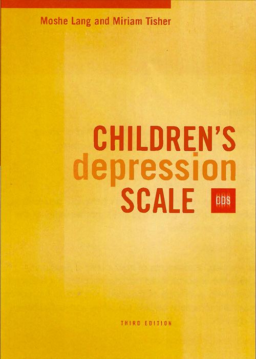 Children's Depression Scale, 2004 - Front Cover